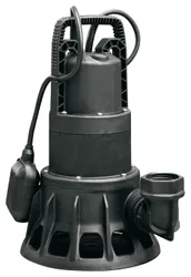 Dompelpomp vezelversterkt kunststof, Hmax=12m, Qmax=18m3/h, met vlotter, 1x220 - 240V, stroomkabel=10m, DAB FEKA BVP 750 MA
